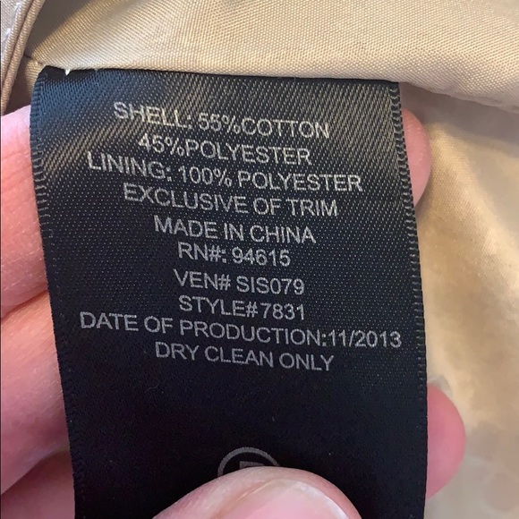 EUC trench coat - Picture 7 of 7